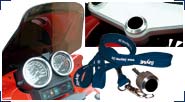 BMW R1100RS, R1150RS Aluminio, Acero inoxidable