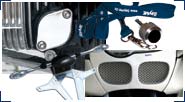 BMW R1100S Aluminio, Acero inoxidable