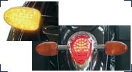 BMW R850C, R1200C Leds, intermitentes, Lámparas