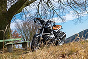 Conversión BMW R1200R Scrambler de Hornig