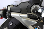 Adaptador para fijación manillar tubular para motos BMW