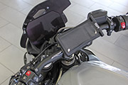 SP Connect Soporte para abrazadera del manillar para motocicletas BMW