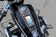 Panel para tanque de combustible con bolsa para smartphone para BMW R18