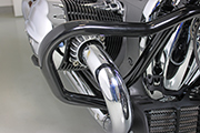 Defensas de acero negro para BMW R18 First Edition, Classic, Bagger, Transcontinental & Roctane