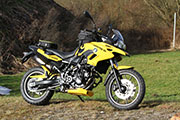 BMW F700GS conversion Hornig